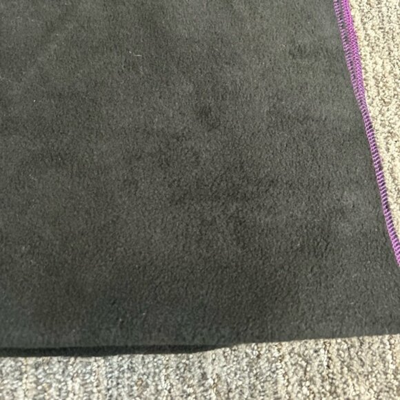 Free With Purchase Fleece Blanket with Purple Embroidery - Picture 4 of 4